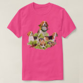 ビーグル Tシャツ (デザイン正面)