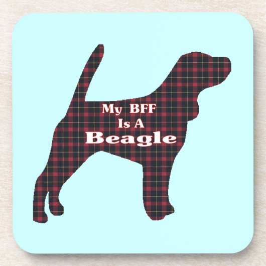 ビーグルBFF コースター (正面)