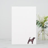 ビーグルBFF 便箋 (スタンド正面)