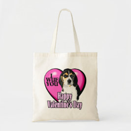 ビーグルI Wuf You トートバッグ