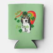 ビーグルSaint patricks day 缶クーラー (正面)