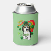 ビーグルSaint patricks day 缶クーラー (缶裏面)