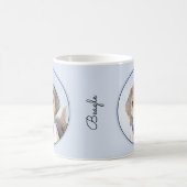 ビーグ絵画ルズ – かわいいオリジナルドッグアート コーヒーマグカップ (中央)