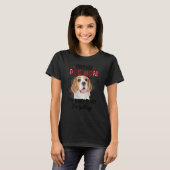 ビーグ誇りを持ったル犬ママ私のベビーは私のすべてである Tシャツ (正面フル)