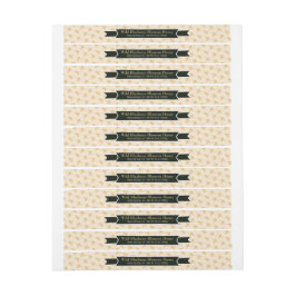 ビーコロニーハニージャールリッドゴルデンロッド ラップアラウンドラベル