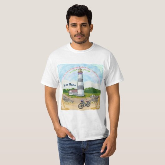 ビーコンチョイス灯台 Tシャツ (正面フル)