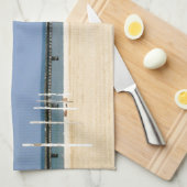 ビーコンライトオブミシガンショアーズ キッチンタオル (四つ折り)