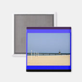 ビーコンライトオンミシガンショアーズ マグネット (正面/裏面)