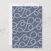 ビーコン |灯台航海の結婚式招待状 招待状 (裏面)