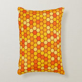 ビーコージーインスパイアハニカム装飾用クッション アクセントクッション (正面(垂直))