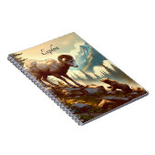 ビーゴンシープグリズリークブマウンテンを探索 ノートブック (右側)