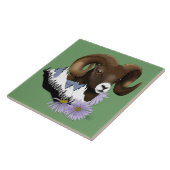 ビーゴンシープラムグリーン山脈 タイル (側面)