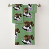 ビーゴンシープラムグリーン山脈 バスタオルセット (インサイチュ)