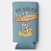 ビーサルティスケルトン&サーフボード スリム缶クーラー (裏面)