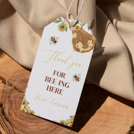 ビーサンキューラベル誕生日ベビーシャワー ギフトタグ