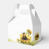 ビーサンフラワー子供部屋ベビーシャワー フェイバーボックス (裏面サイド)