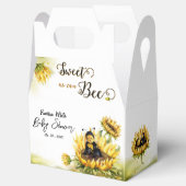 ビーサンフラワー子供部屋ベビーシャワー フェイバーボックス (オープン)