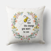 ビーザチェンジ感動的装飾用クッション クッション (裏面)