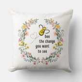 ビーザチェンジ感動的装飾用クッション クッション (正面)