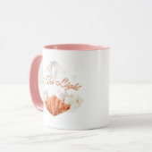 ビーザライトコージーヴィンテージフローラ&クロワッサンマグ マグカップ (正面左)