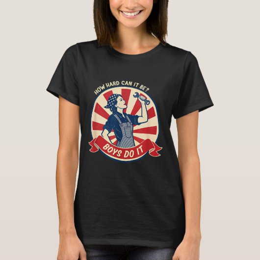 ビーシャツハードキャンイット Tシャツ (正面)