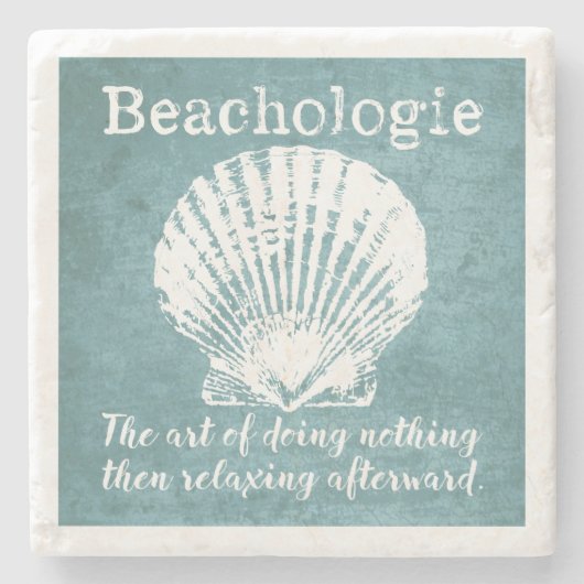 ビーショリの技を何もしない石造りコースター ストーンコースター (正面)