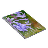 ビーシーキングネクター自然アート祈りの言葉ジャーナル ノートブック (右側)