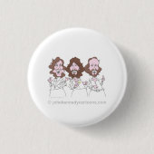 ビージーボタン 缶バッジ (正面)