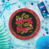 ビーステイメリーコージークリスマス ペーパープレート (パーティー)