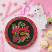 ビーステイメリーコージークリスマス ペーパープレート (パーティー)