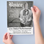 ビースデビューフライヤー チラシ (手)