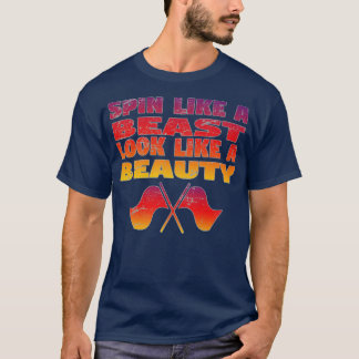 ビーストのようなカラーガードスピンは美しい5 Tシャツ