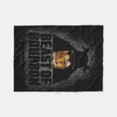 ビーストオブバーボンフリースブランケット フリースブランケット (正面(横))