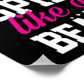 ビーストカラーガードマーチングバンドのようにスピン ポスター (角)