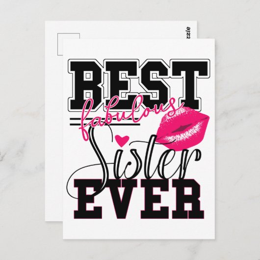 ビーストシュヴェスターダーウェルトグルスカルテゲブルスタグ ポストカード (正面/裏面)