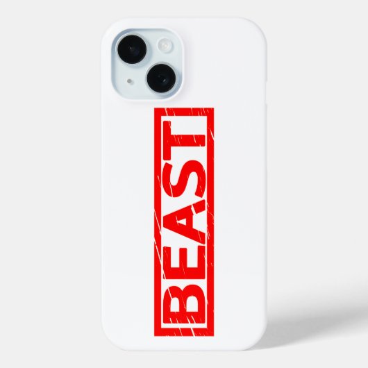 ビーストスタンプ Case-Mate iPhoneケース (裏面)