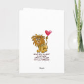 ビーストスティルマイハートライオンハートカード シーズンカード (裏面)