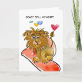 ビーストスティルマイハートライオンハートカード シーズンカード (正面)