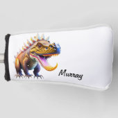 ビーストパーソナライズされたゴルフパターカバー ゴルフヘッドカバー (正面)