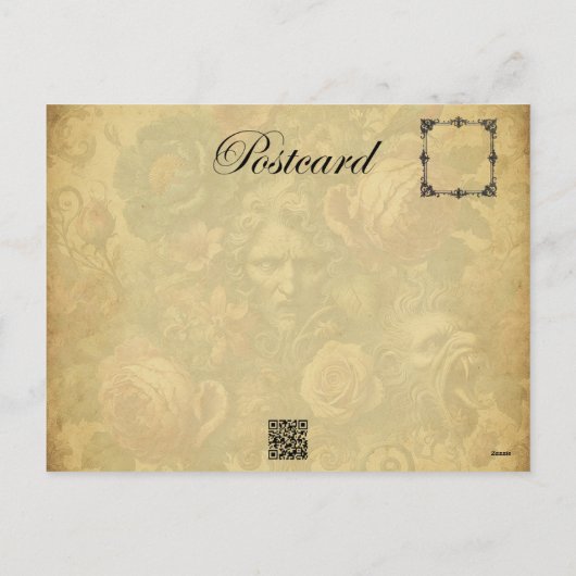 ビーストブーケ – ゴシックビクトリアン シーズンポストカード (裏面)