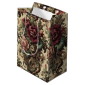 ビーストブーケ – ゴシックビクトリアン ミディアムペーパーバッグ (裏面アングル)