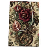 ビーストブーケ – ゴシックビクトリアン ミディアムペーパーバッグ (裏面)