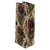 ビーストブーケ – ゴシックビクトリアン ワインギフトバッグ (裏面アングル)
