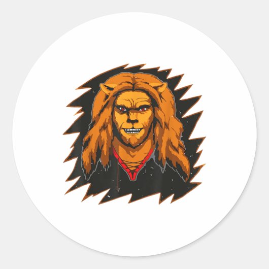 ビーストミンザガーベージマンクラフト_1 ラウンドシール (正面)