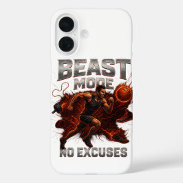 ビーストモードの電話の壁紙 – 言い訳なしスポーツ iPhone 16ケース