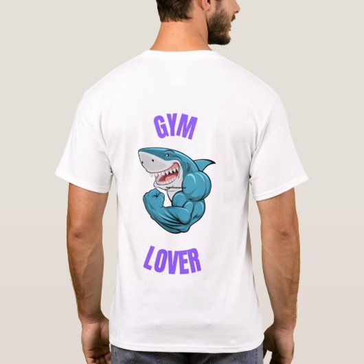 ビーストモードジムラバーシャツTシャツ Tシャツ (裏面)