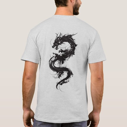 ビーストモード引用文Tシャツ | ジムやる気を起こさせるシャツ Tシャツ (裏面)