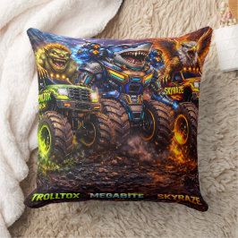ビーストライダーズ モンスタートラック究極のトリオ グロ クッション