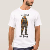 ビースト解放タクティカルタイガーTシャツ Tシャツ (正面)