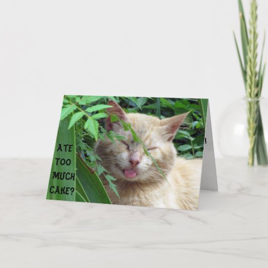 ビースト誕生日カード カード (正面)